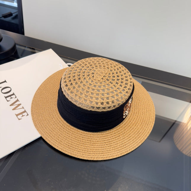 LOEWE 26S STRAW BOATER HAT STYLE 059