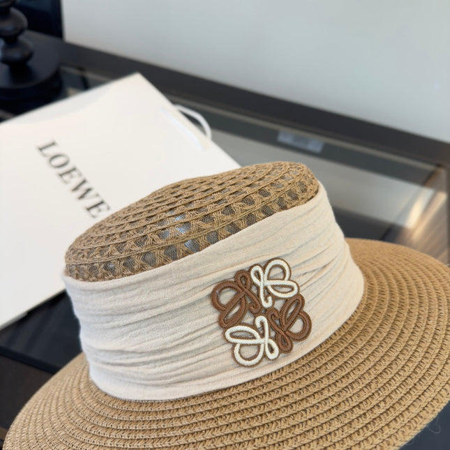 LOEWE 26S STRAW BOATER HAT STYLE 058
