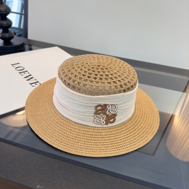 LOEWE 26S STRAW BOATER HAT STYLE 058