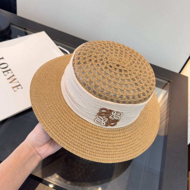 LOEWE 26S STRAW BOATER HAT STYLE 058