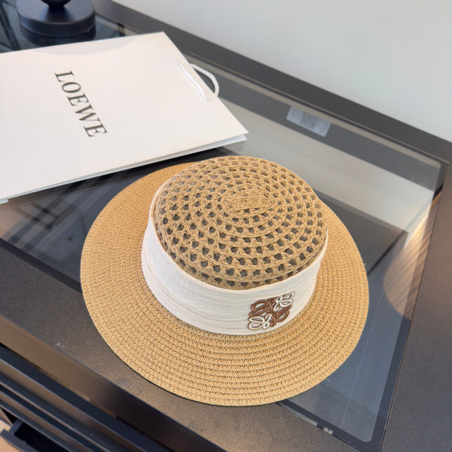 LOEWE 26S STRAW BOATER HAT STYLE 058