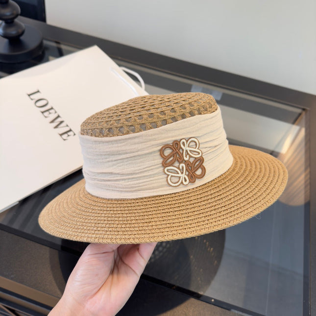LOEWE 26S STRAW BOATER HAT STYLE 058
