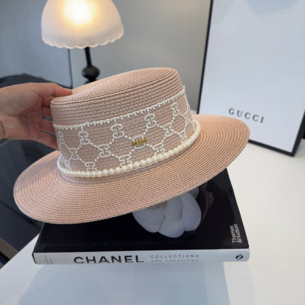 GUCCI 26S WIDE-BRIMMED STRAW HAT 260