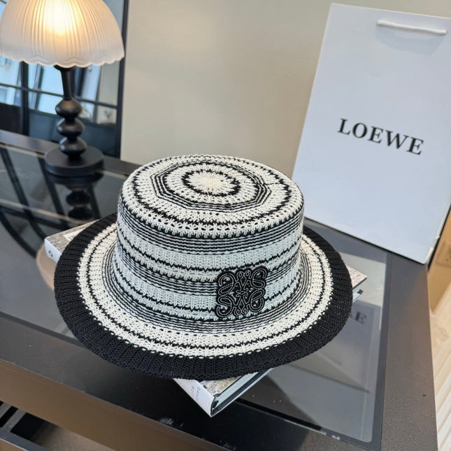 LOEWE 26S KNIT BOATER HAT STYLE 011