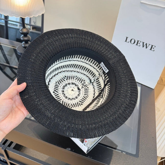 LOEWE 26S KNIT BOATER HAT STYLE 011