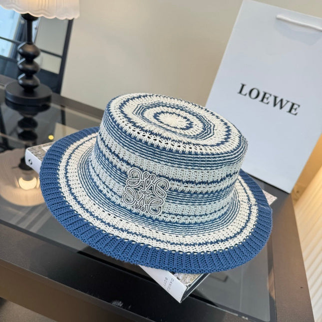 LOEWE 26S KNIT BOATER HAT STYLE 010