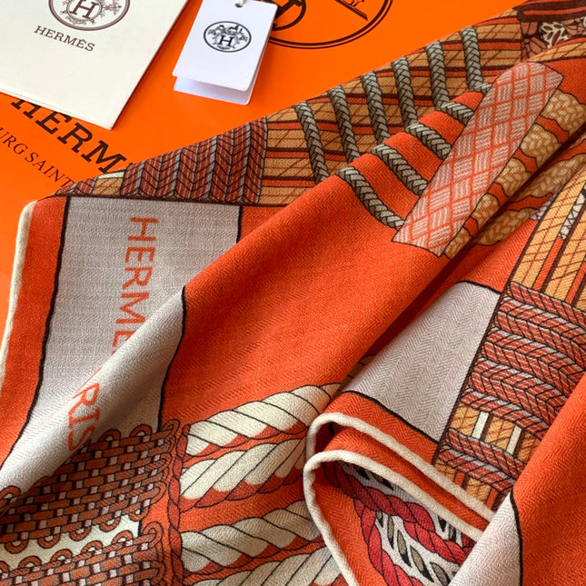 HERMES 25S SCARF 140 IN SILK 989535