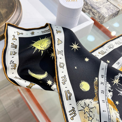 DIOR 26S SCARF 90CM IN SILK 274732
