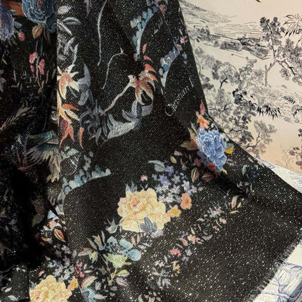 DIOR 26S SCARF 110CM IN WOOL & CASHMERE 300233