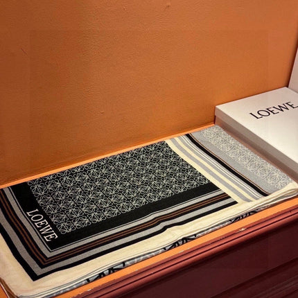 LOEWE 26S SCARF 140 IN CASHMERE SILK 303359