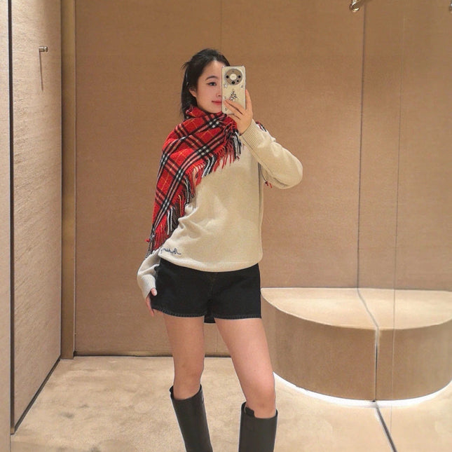BURBERRY 26S SCARF 155CM IN CASHMERE 309948
