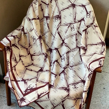 CHANEL 26S SCARF 135 IN CASHMERE AND SILK 309912
