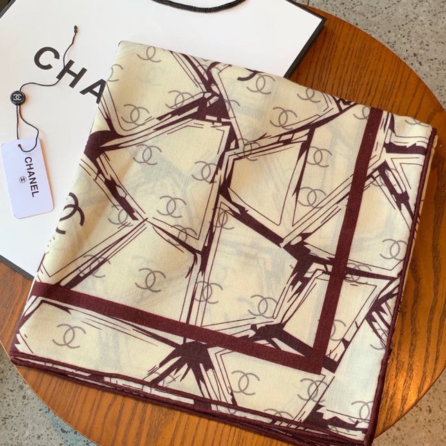 CHANEL 26S SCARF 135 IN CASHMERE AND SILK 309912