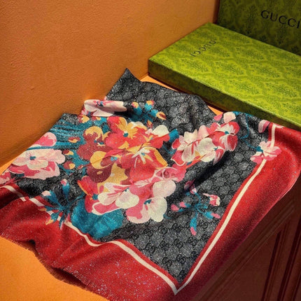 GUCCI 26S SCARF 200 IN CASHMERE AND SILK 315123