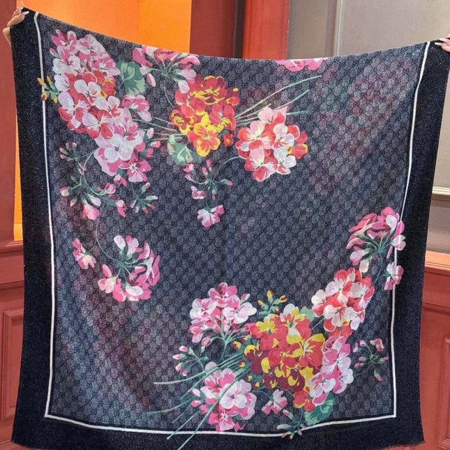 GUCCI 26S SCARF 200 IN CASHMERE AND SILK 315124