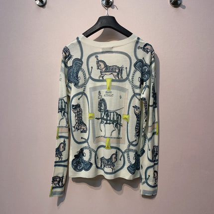 HERMES 25S CREW NECK T‑SHIRT 393