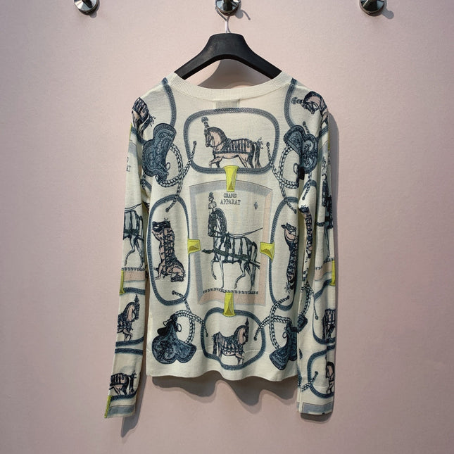 HERMES 25S CREW NECK T‑SHIRT 393