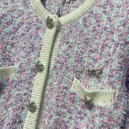 CHANEL 26S CREW NECK CARDIGAN 803