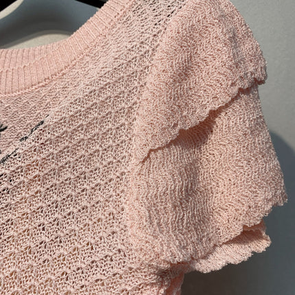 DIOR 26S SHORT-SLEEVE SWEATER 1154