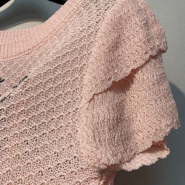 DIOR 26S SHORT-SLEEVE SWEATER 1154