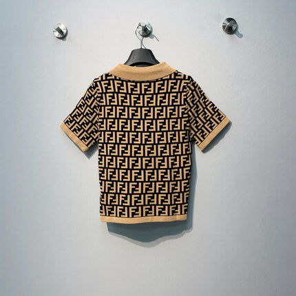 FENDI 26S SHORT SLEEVE POLO SHIRT 099