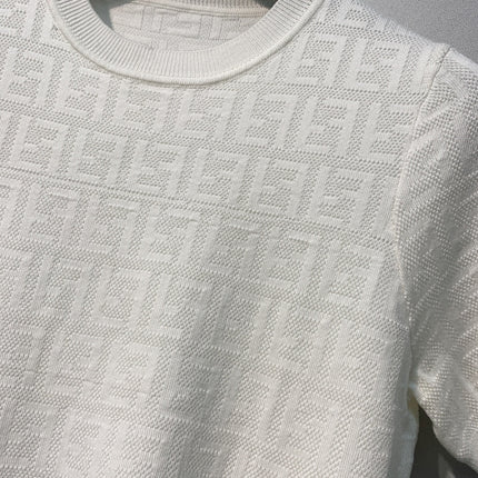 FENDI 26S SHORT SLEEVE KNIT T-SHIRT 014