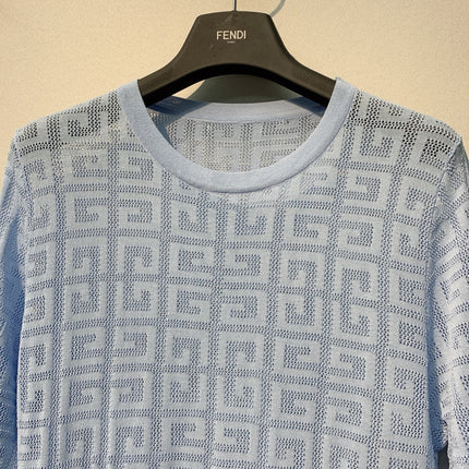 FENDI 26S SHORT SLEEVE KNIT T-SHIRT 012