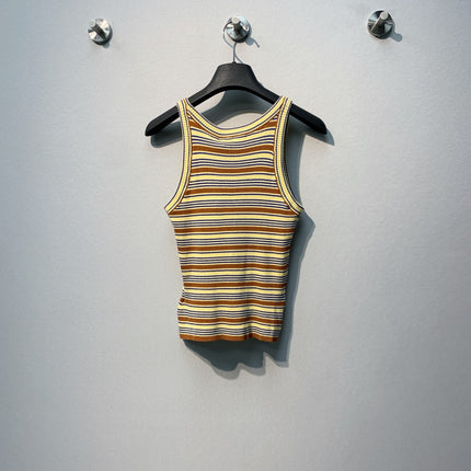 FENDI 26S SLEEVELESS KNIT TOP 443