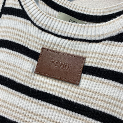 FENDI 26S SLEEVELESS KNIT TOP 445