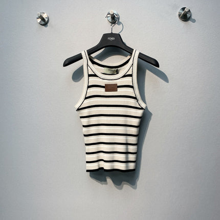 FENDI 26S SLEEVELESS KNIT TOP 445