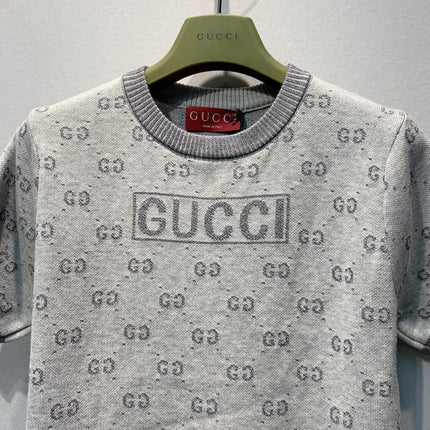 GUCCI 26S SHORT SLEEVE KNIT T-SHIRT 311