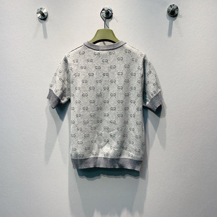 GUCCI 26S SHORT SLEEVE KNIT T-SHIRT 311