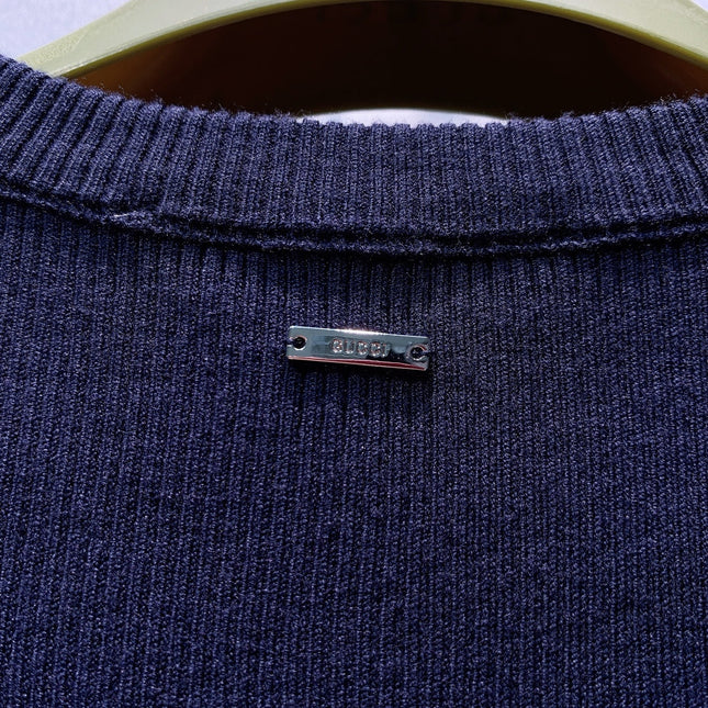 GUCCI 26S SHORT-SLEEVE KNIT T-SHIRT 469