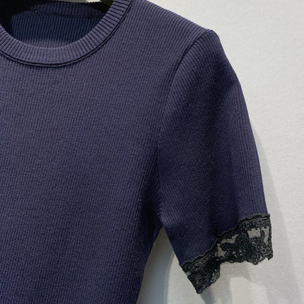 GUCCI 26S SHORT-SLEEVE KNIT T-SHIRT 469