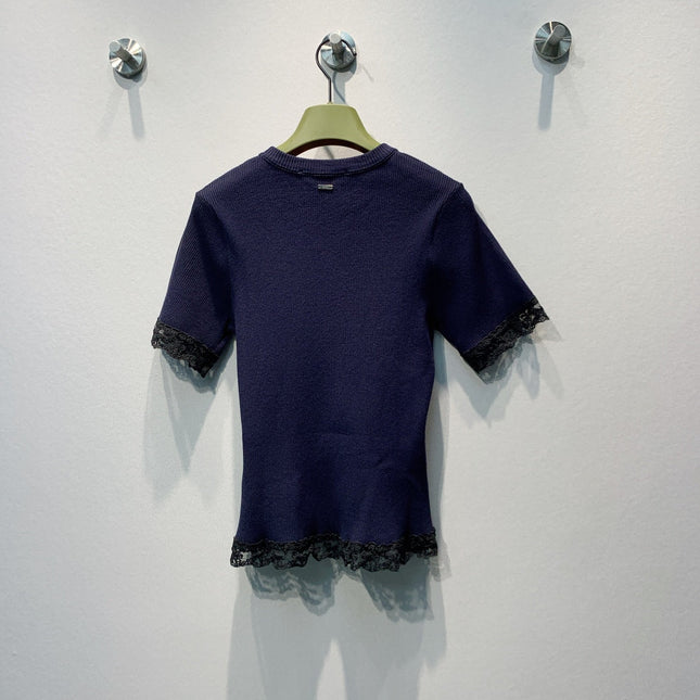 GUCCI 26S SHORT-SLEEVE KNIT T-SHIRT 469