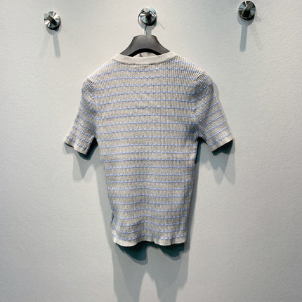 PRADA 26S SHORT-SLEEVE KNIT TOP 1041