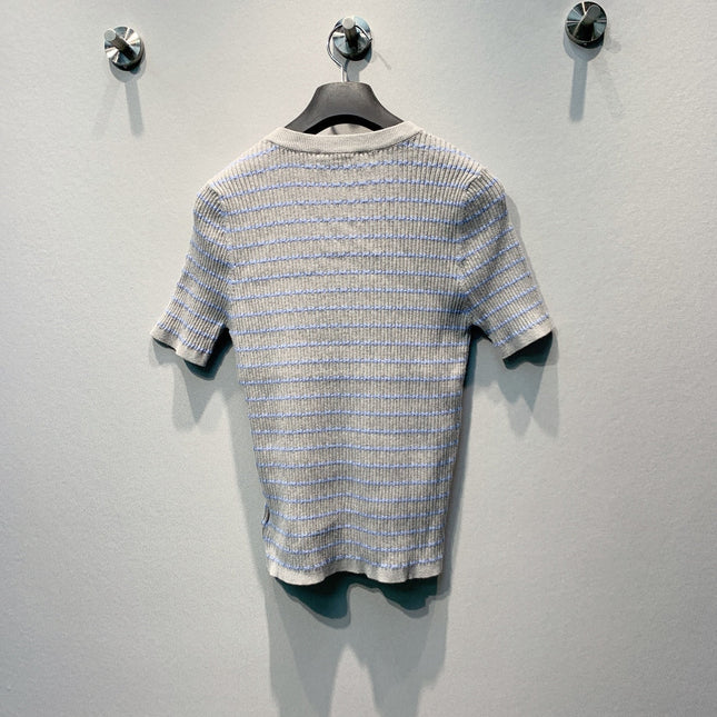 PRADA 26S SHORT-SLEEVE KNIT TOP 1041
