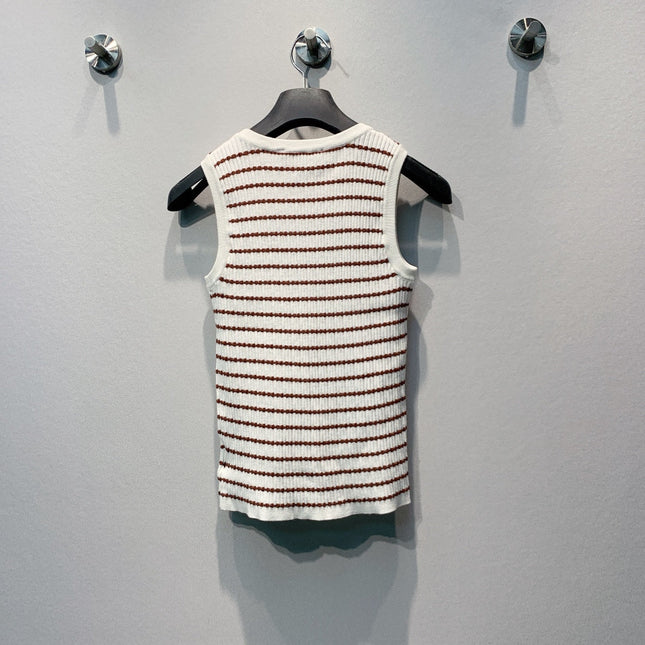 PRADA 26S SLEEVELESS KNIT TOP 1039