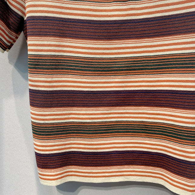 CELINE 26S STRIPED SHORT-SLEEVE POLO SHIRT 441