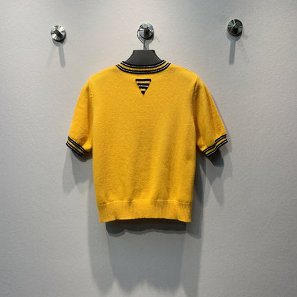 PRADA 26S SHORT-SLEEVE KNIT T-SHIRT STYLE 961