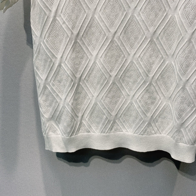 CHANEL 26S SHORT-SLEEVE KNIT TOP 1389