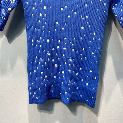CHANEL 26S SHORT-SLEEVE KNIT TOP 1388