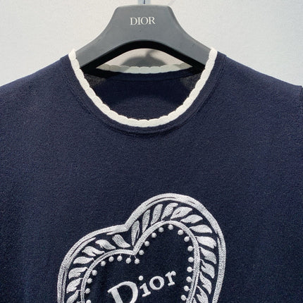 DIOR 26S SHORT-SLEEVE CREWNECK T-SHIRT 1341
