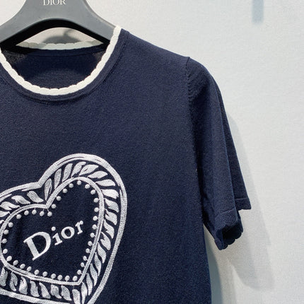 DIOR 26S SHORT-SLEEVE CREWNECK T-SHIRT 1341