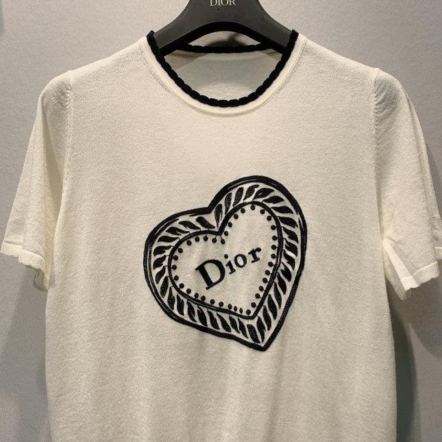 DIOR 26S SHORT-SLEEVE CREWNECK T-SHIRT 1340