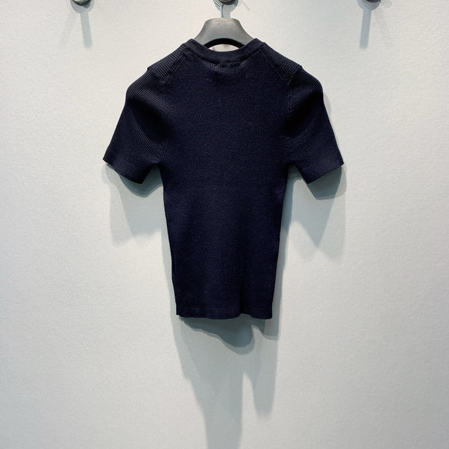 DIOR 26S SHORT-SLEEVE KNIT TOP 1364