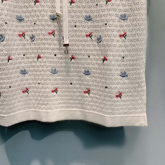 DIOR 26S SHORT-SLEEVE KNIT TOP 1429
