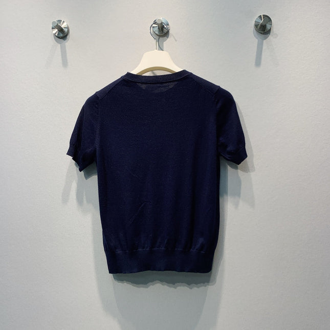 LOEWE 26S SHORT-SLEEVE KNITTED T-SHIRT 546
