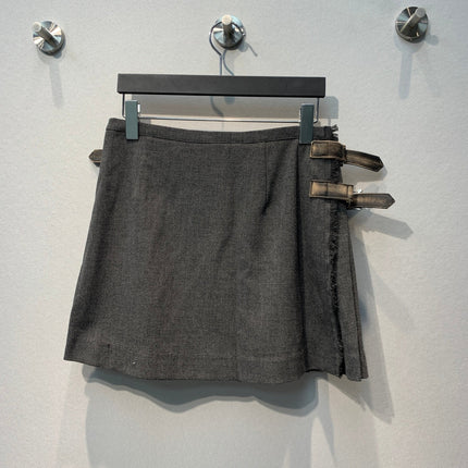 PRADA 26S PLEATED MINI SKIRT 1108