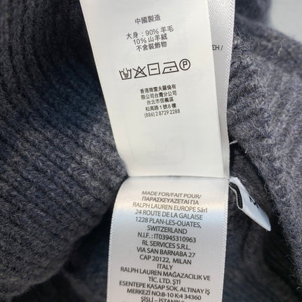 RALPH LAUREN 26S CREW-NECK CABLE-KNIT CARDIGAN 645